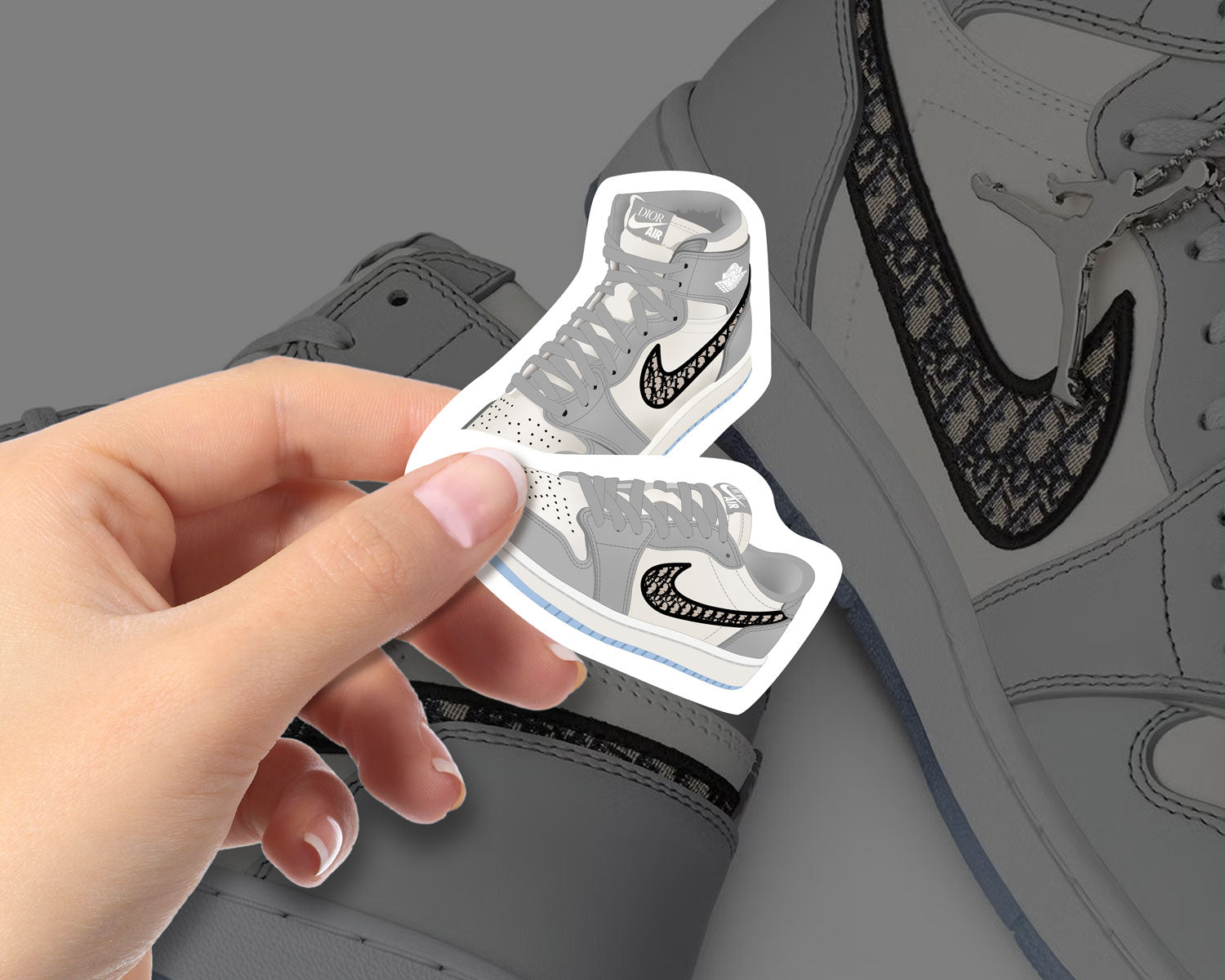 Dior Air Jordan 1 Sticker Pack