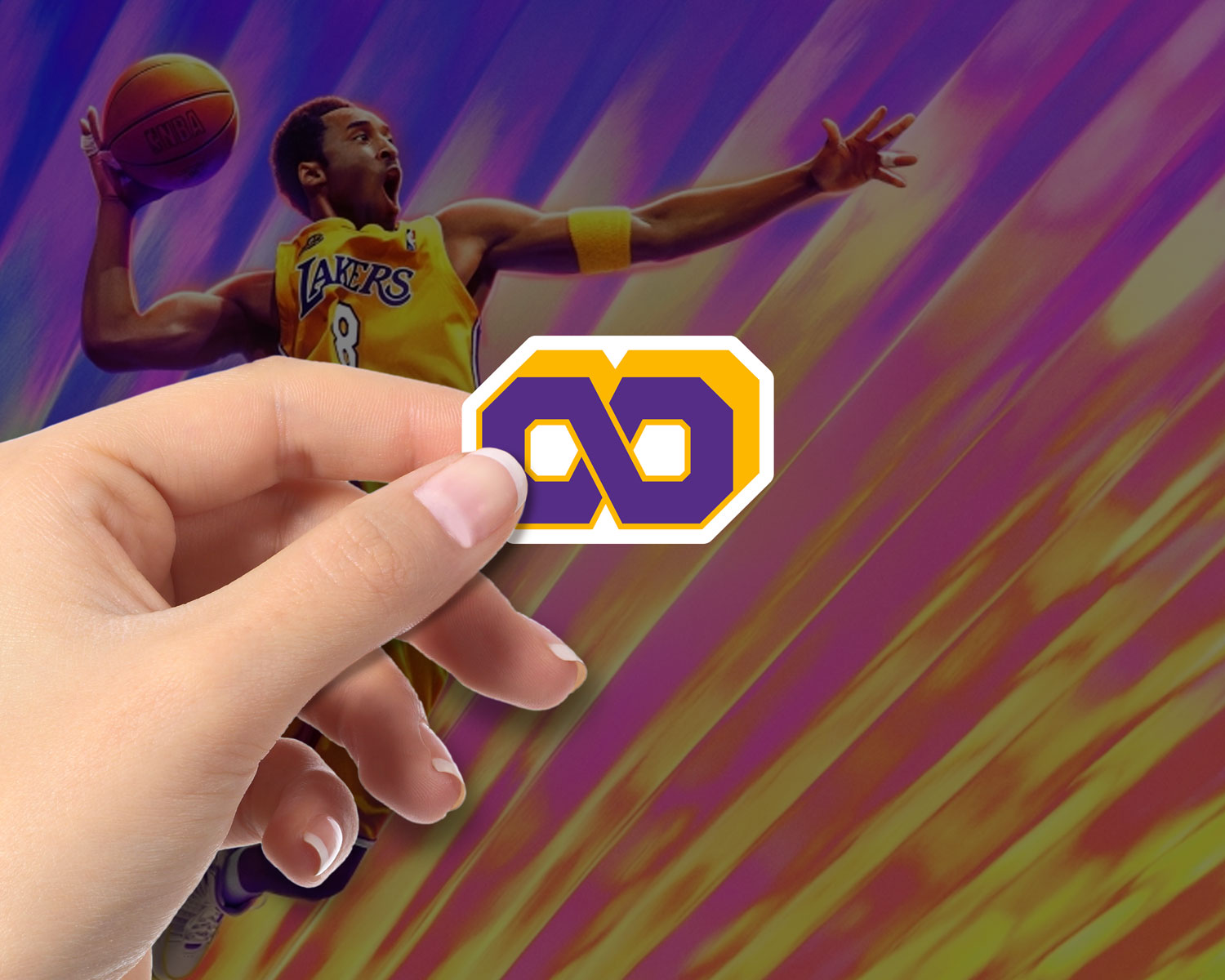 Kobe Infinity Sticker