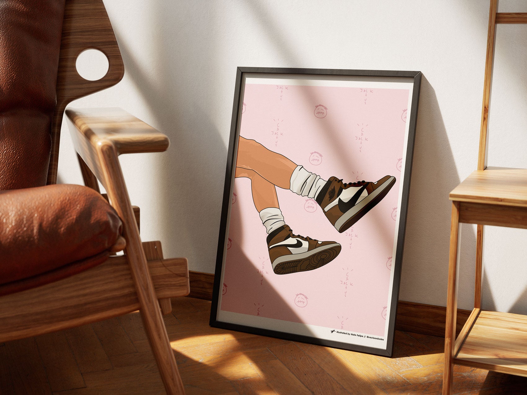 Highest In The Room - Travis Scott x Air Jordan 1 Poster - SALE