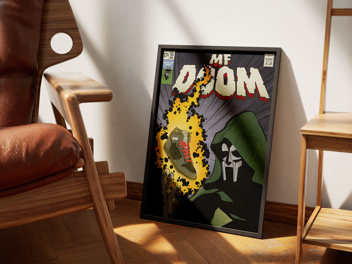 MF DOOM Dunk Poster