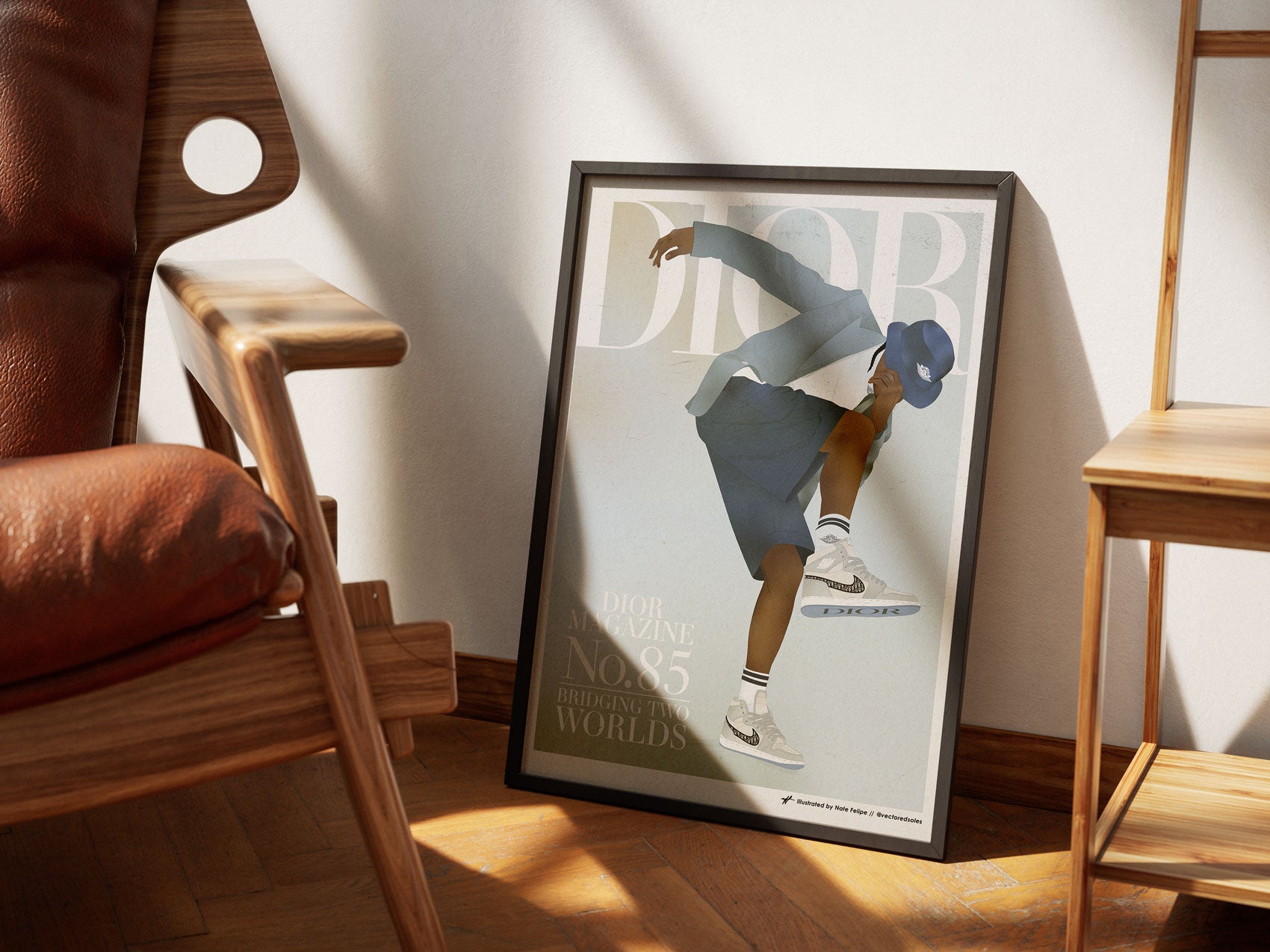 Travis Scott for Air Dior Magazine