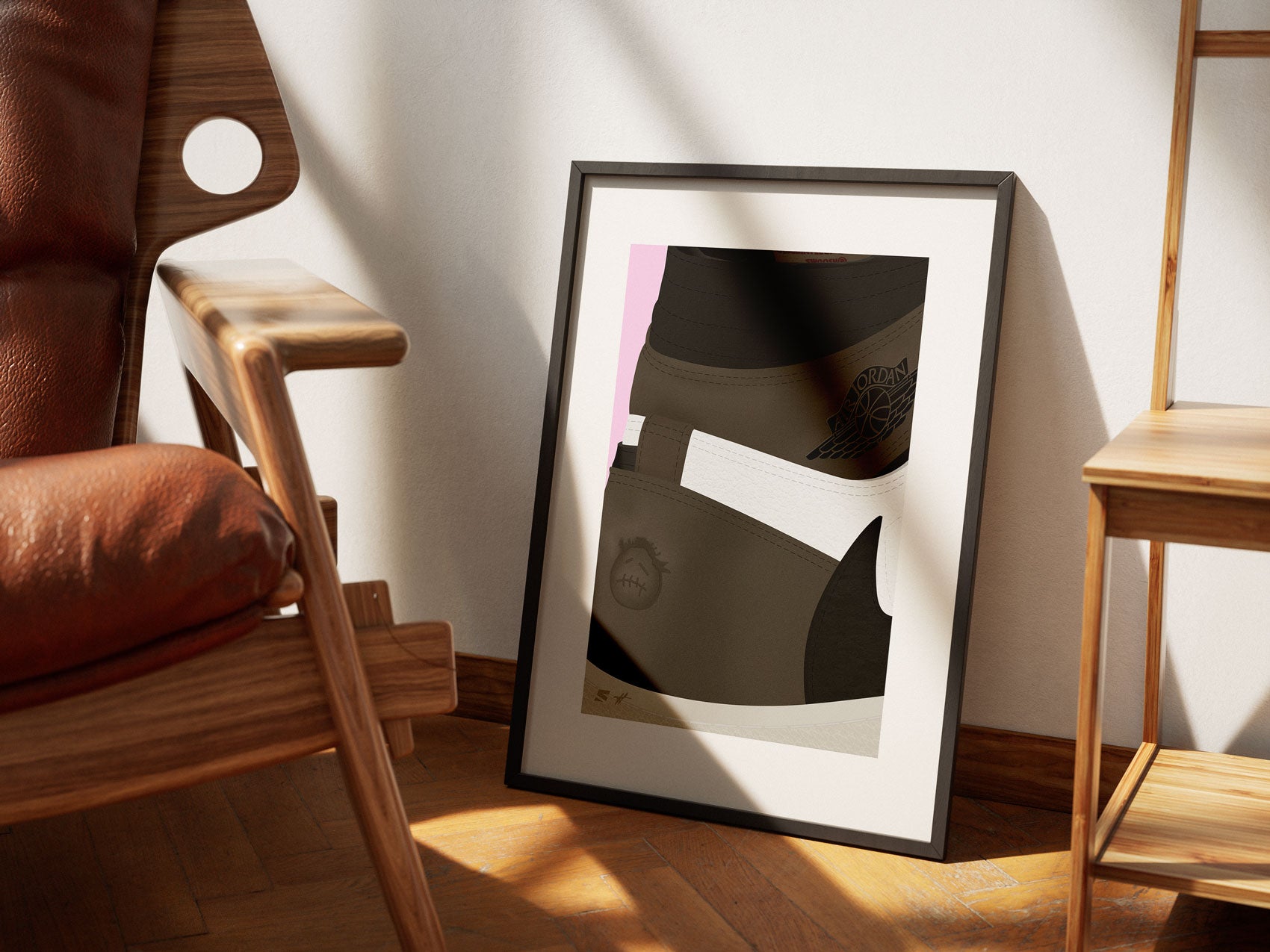 Travis Scott x Air Jordan 1 'Cactus Jack' Poster (Zoom)