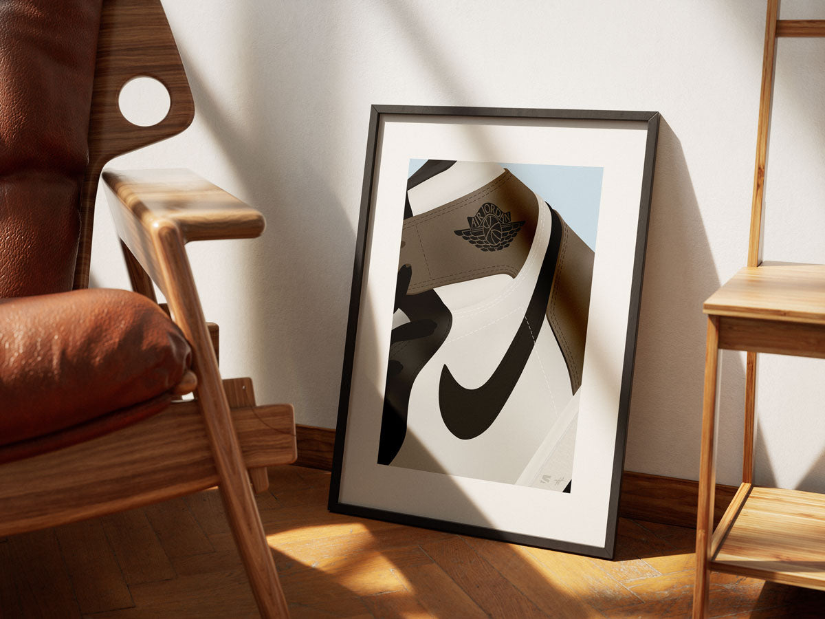 Air Jordan 1 'Mocha' Poster (Zoom)