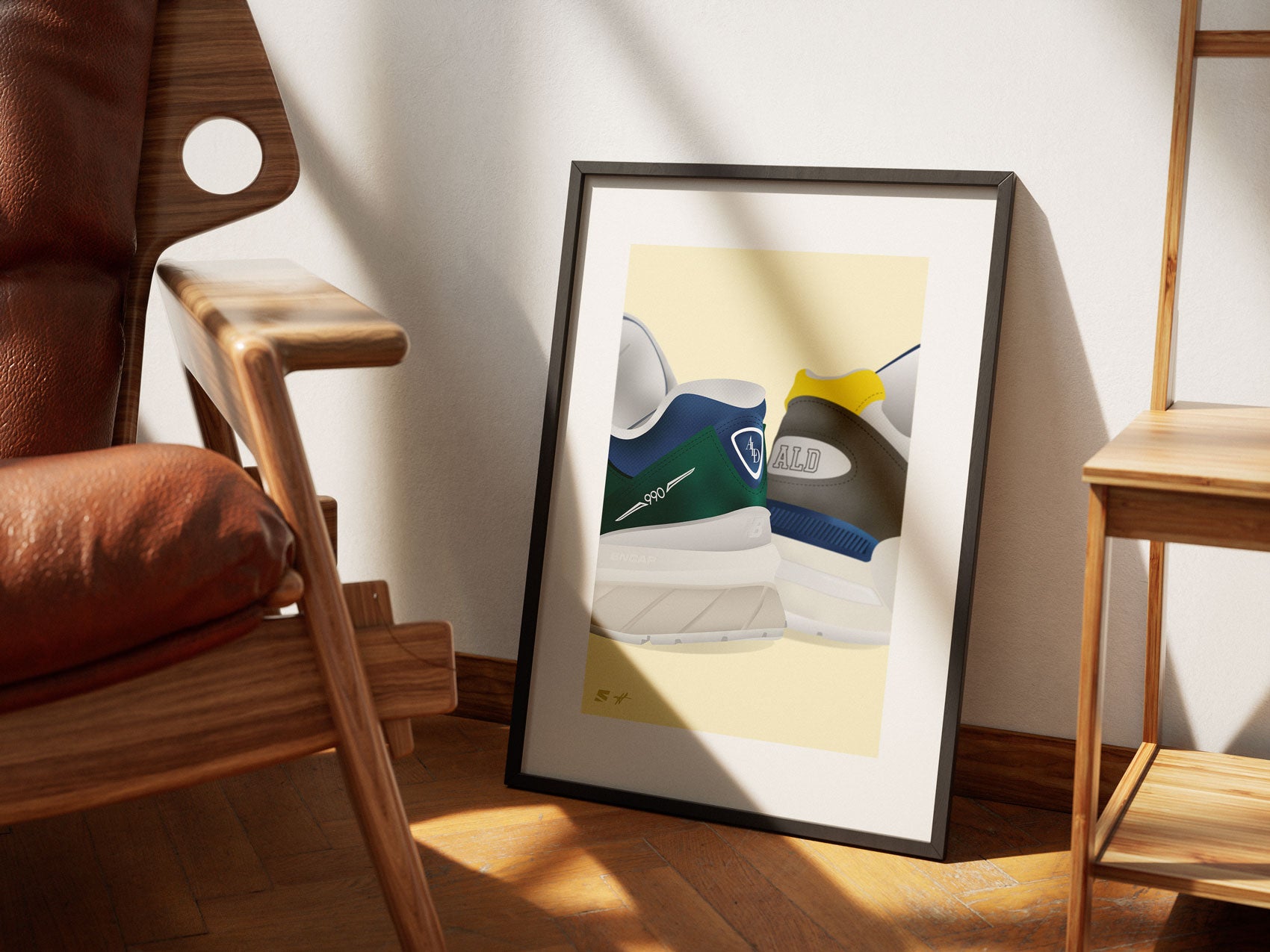 Life in the Balance - Aimé Leon Dore x New Balance Poster