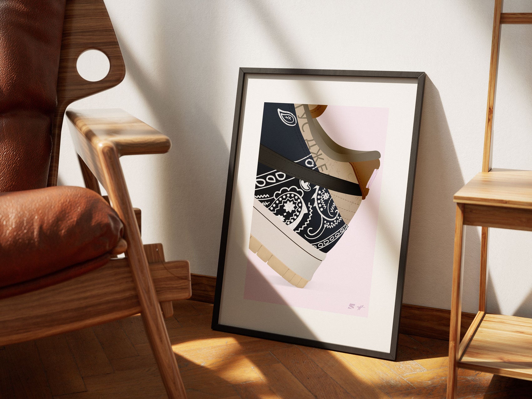 Nike SB Dunk Low Travis Scott Poster (Zoom)