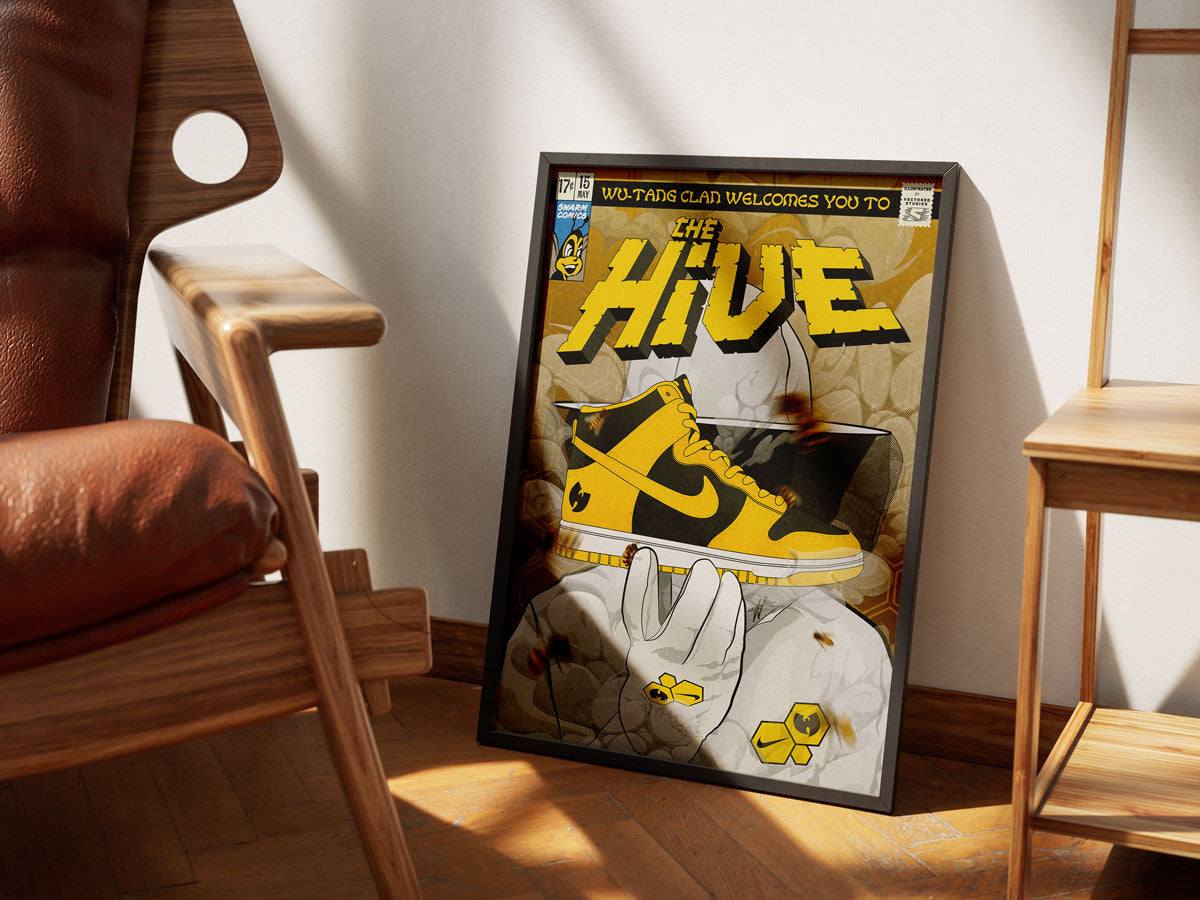Wu-Tang Clan Dunk Poster: The Hive