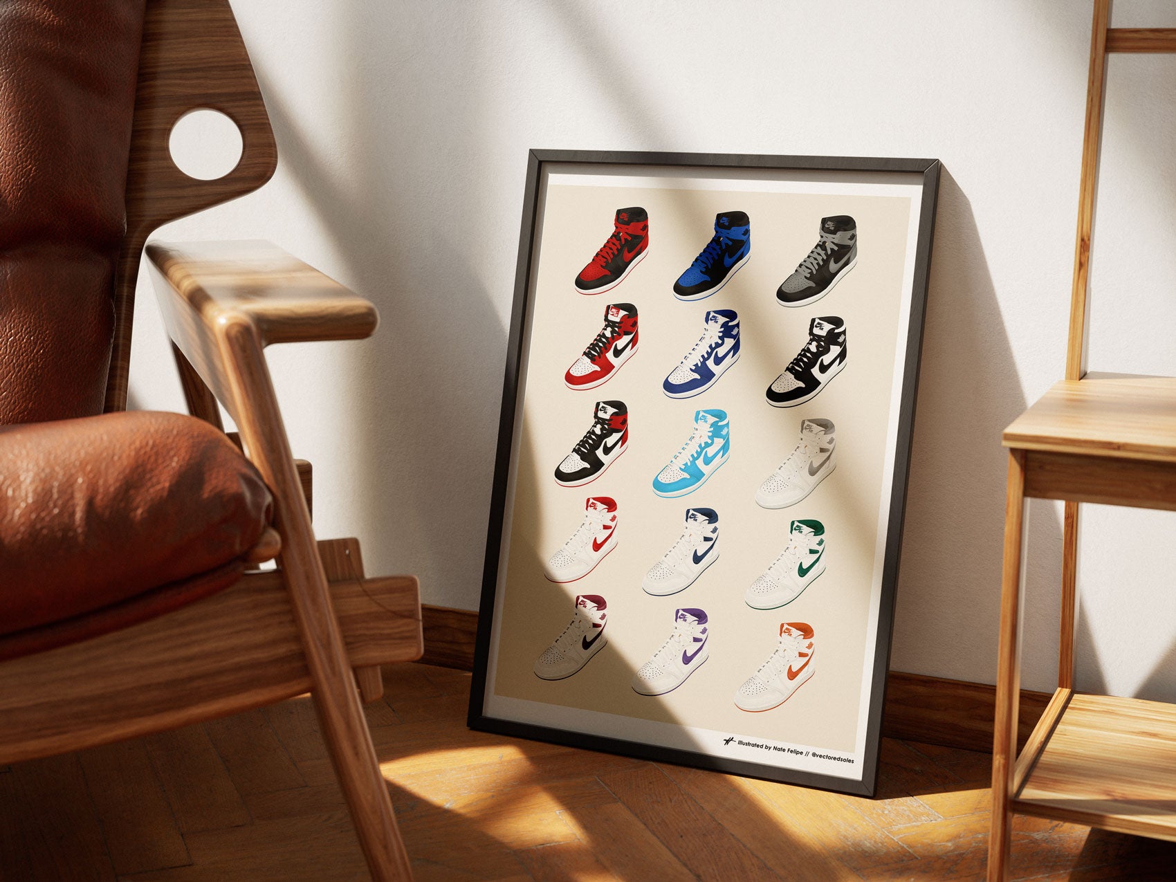 Air Jordan 1 1985-1986 Poster