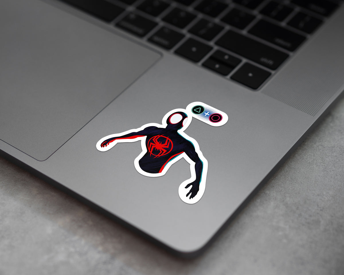 Miles Sticker Printable Spider-Man Miles Morales Sticker – Vectored Studios
