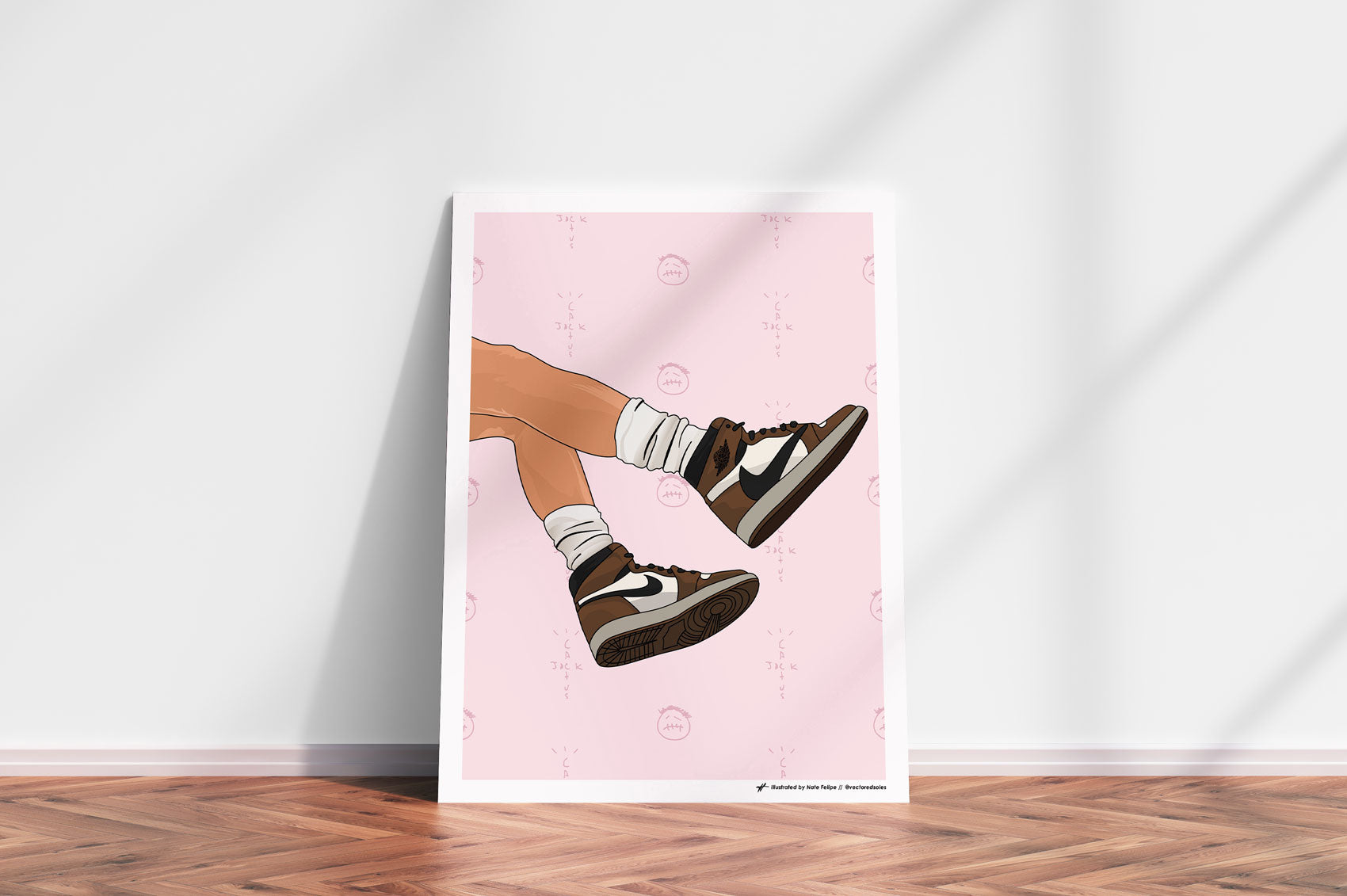 Highest In The Room - Travis Scott x Air Jordan 1 Poster - SALE