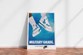 Air Jordan 4 Industrial Blue/Military Blue Poster