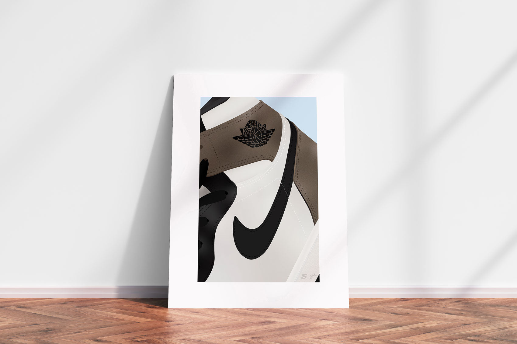 Air Jordan 1 'Mocha' Poster (Zoom)