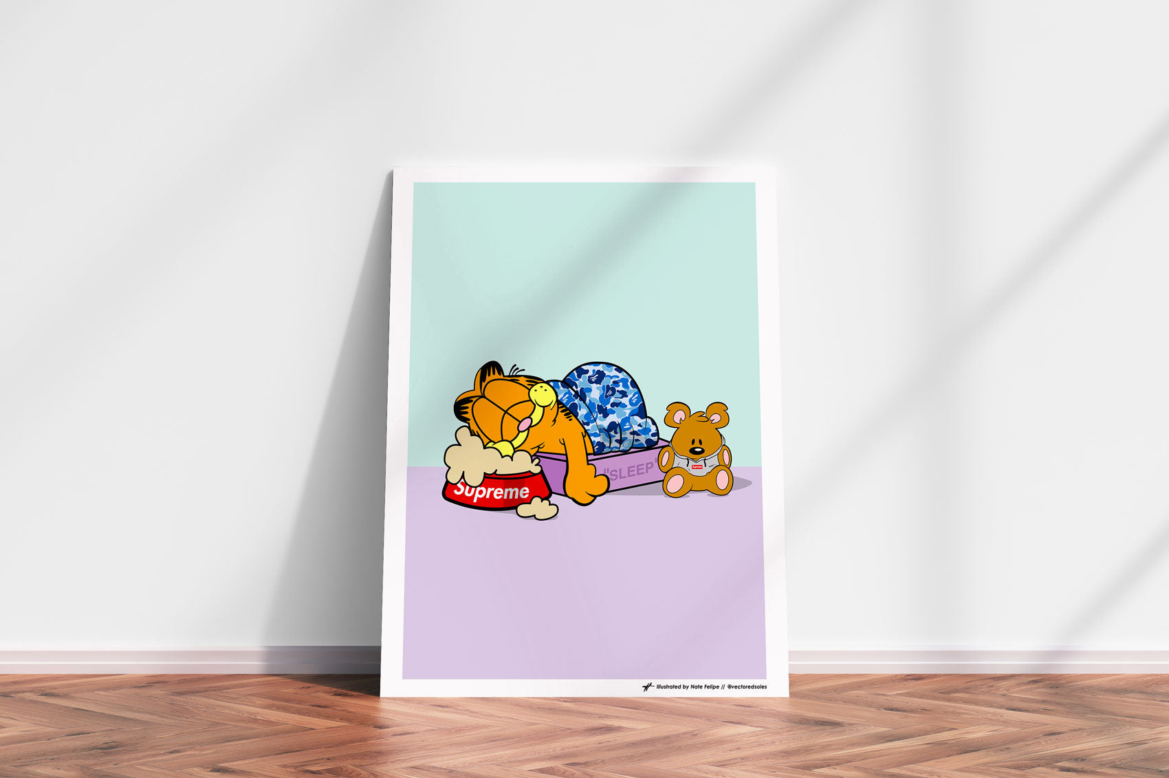 Garfield's HypeNap Poster