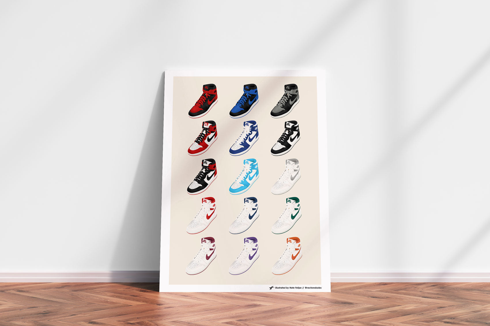 Air Jordan 1 1985-1986 Poster