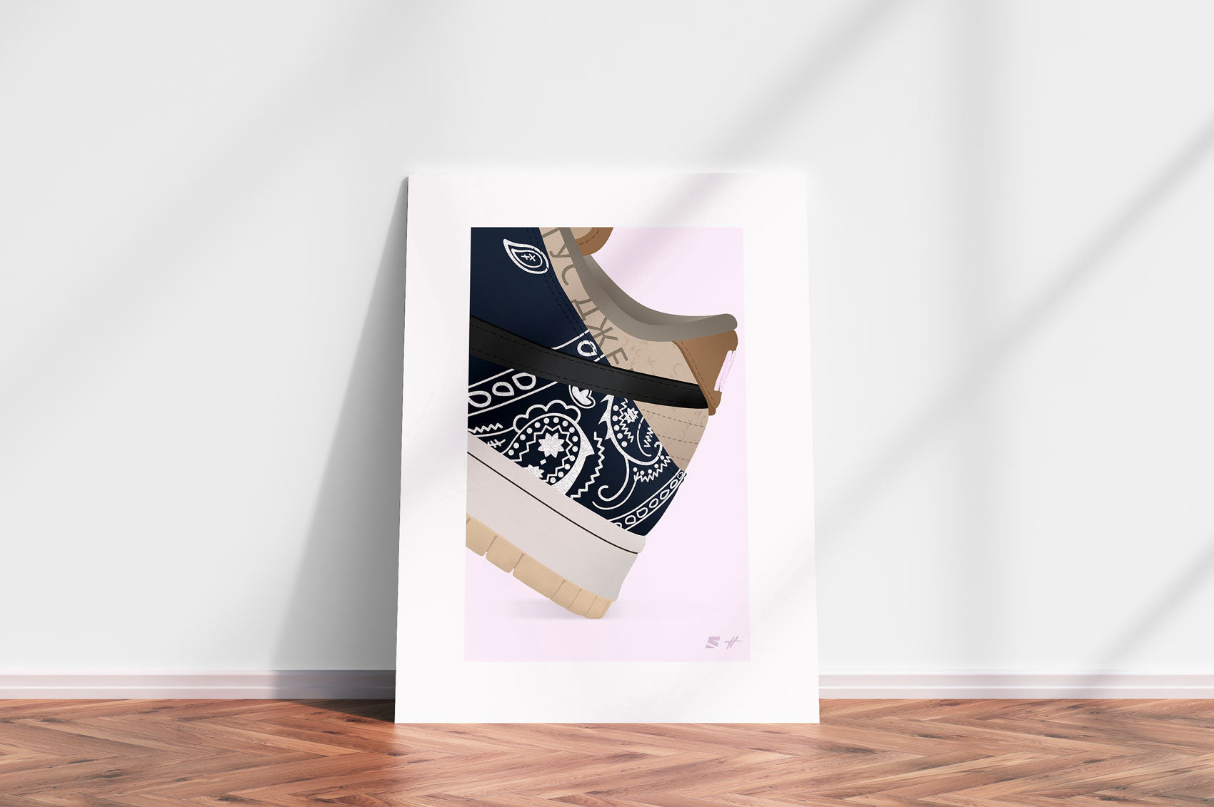 Nike SB Dunk Low Travis Scott Poster (Zoom)