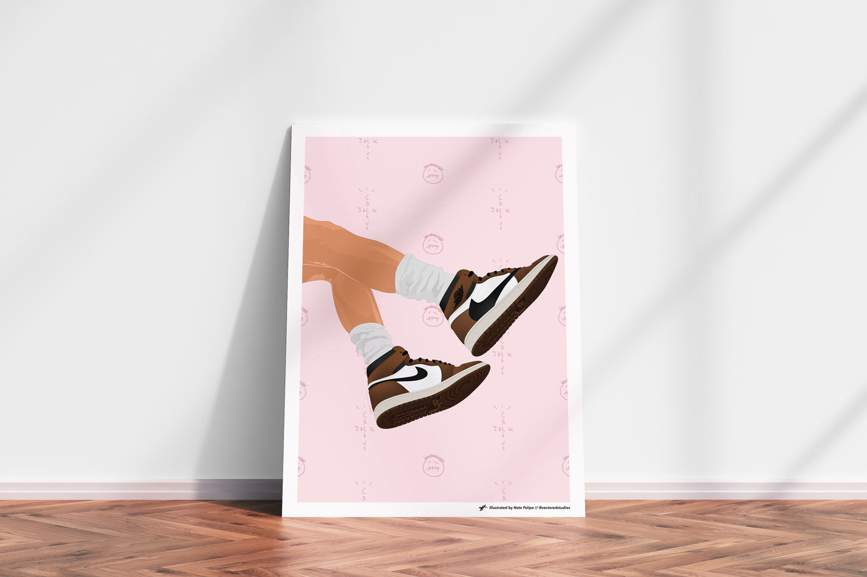 Highest In The Room - Travis Scott x Air Jordan 1 Poster