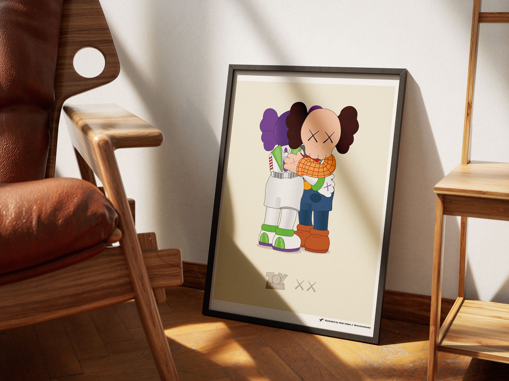You've Got A Friend In Me - Toy Story x Kaws Poster