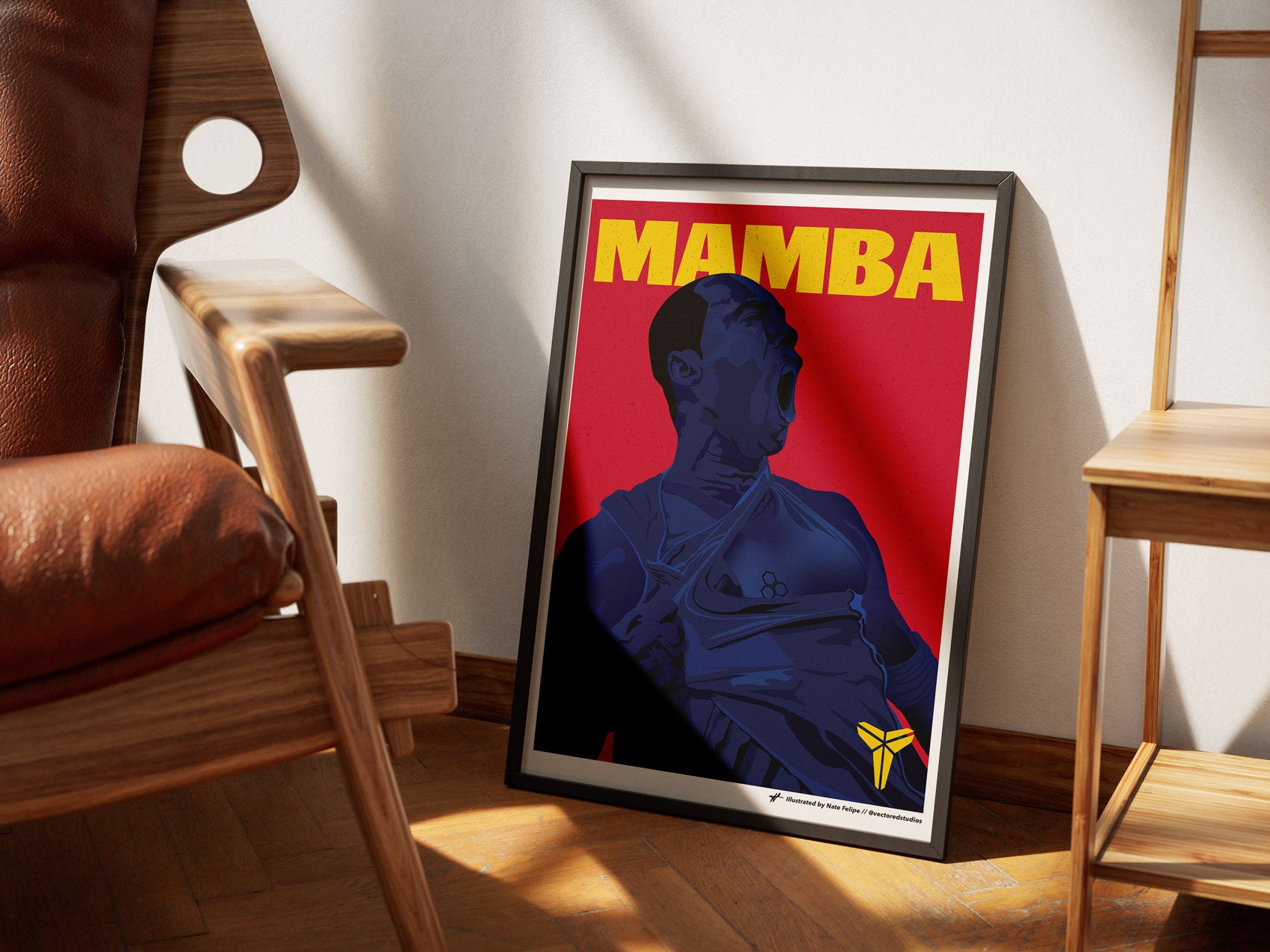 Mamba - Kobe Bryant 'Starboy' Poster